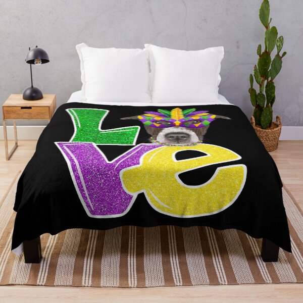 Item preview, I Love Mardi Gras Costume Pitbull Dog Puppy Lover designed and sold by ShannonMullins.