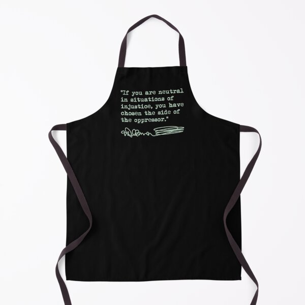 Item preview, Desmond Tutu - If You Are Neutral in Situations of Injustice (green) designed and sold by Thelittlelord.