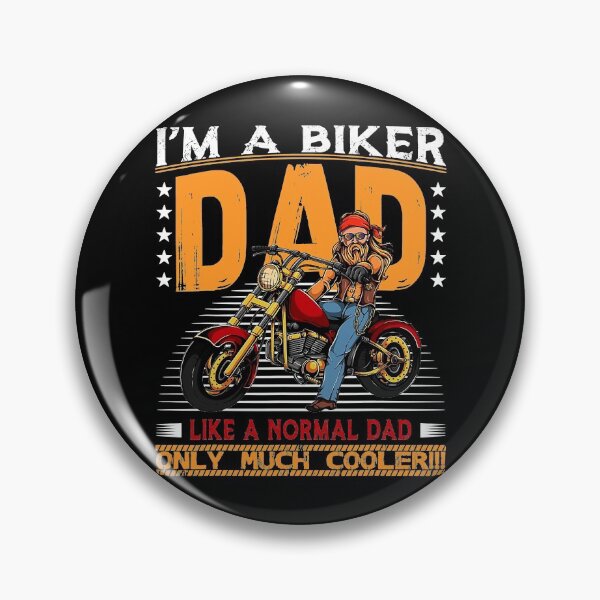 Item preview, I_m A Biker Dad Like A Normal Dad Only Much Cooler designed and sold by ShannonMullins.