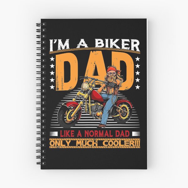 Item preview, I_m A Biker Dad Like A Normal Dad Only Much Cooler designed and sold by ShannonMullins.