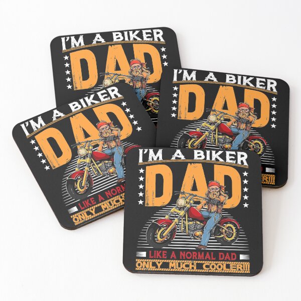 Item preview, I_m A Biker Dad Like A Normal Dad Only Much Cooler designed and sold by ShannonMullins.