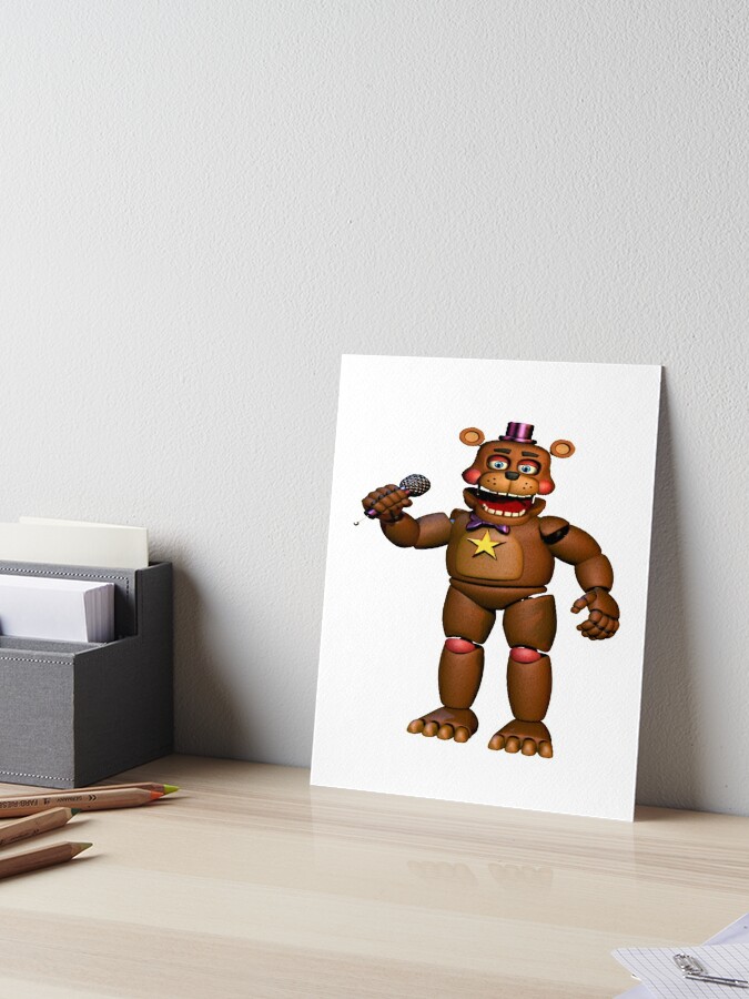 Rockstar Freddy - Ultimate Custom Night Art Print for Sale by Toy