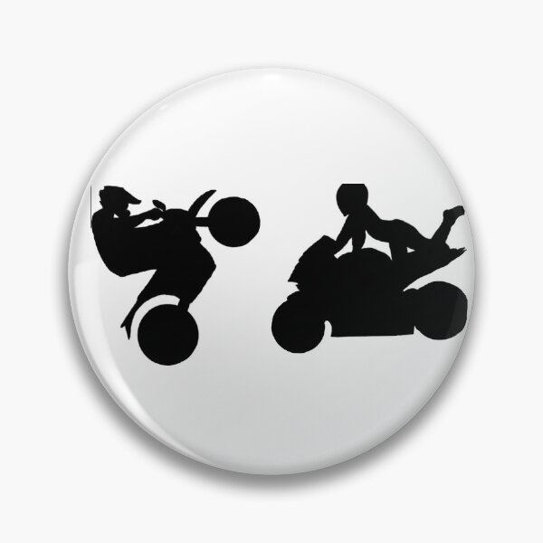 Item preview, Male dirtbike female sportbike  designed and sold by AlGoerg.