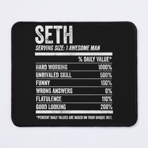 Item preview, Mens Seth Nutrition Personalized Name Shirt Funny Name Facts Premium T-Shirt designed and sold by King7778.