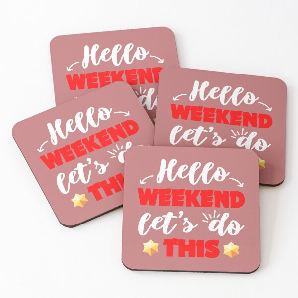 Item preview, Hello weekend, let_s do this, B Stars player   designed and sold by SteadyGoBundle.