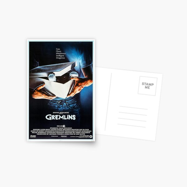 Item preview, gremlins 1984 original movie new silk poster designed and sold by hensleymartha.