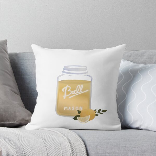 Item preview, Country Kitchen Lemonade Jar with Lemons designed and sold by IllustrativeJoy.