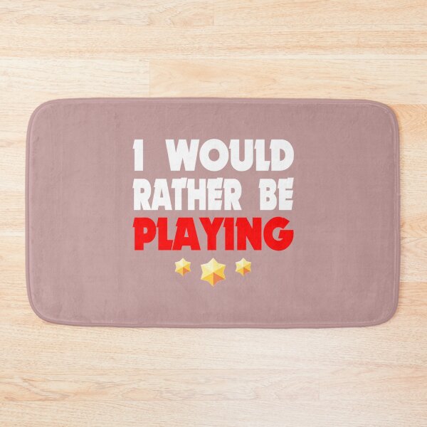 Item preview, I would rather be playing B stars   designed and sold by SteadyGoBundle.