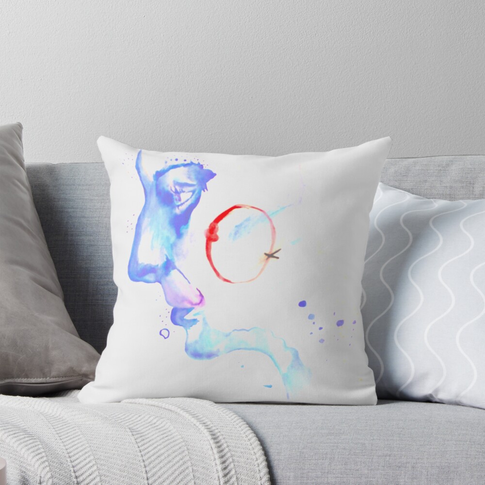 Item preview, Throw Pillow designed and sold by ArtofaNobody.