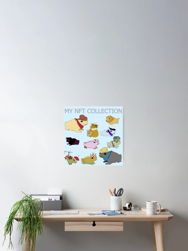 Thumbnail 2 of 3, Poster, My NFT Collection designed and sold by RancherToads.