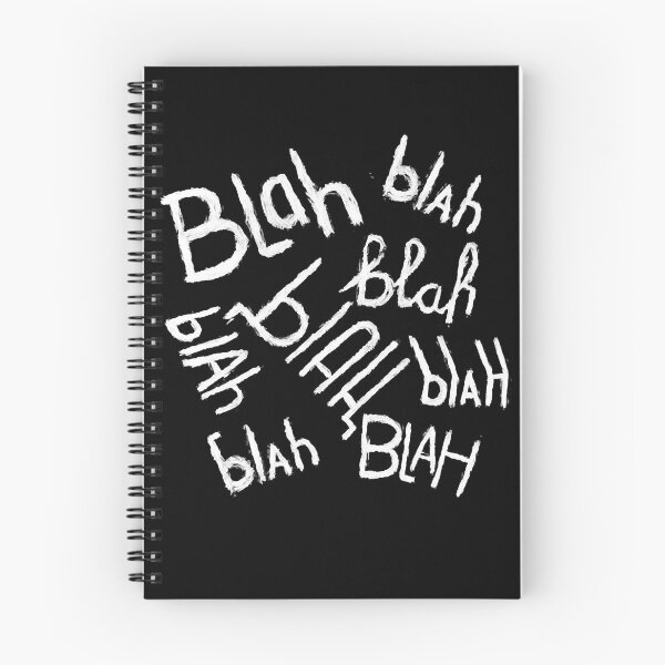 Item preview, Blah Blah Blah Typography designed and sold by LisaDiane26.