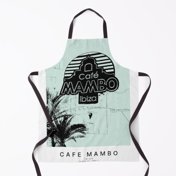 Item preview, Cafe Mambo Ibiza Wall Art High Quality, Vintage Sketch Art Travel Poster designed and sold by PetPartyCo2.