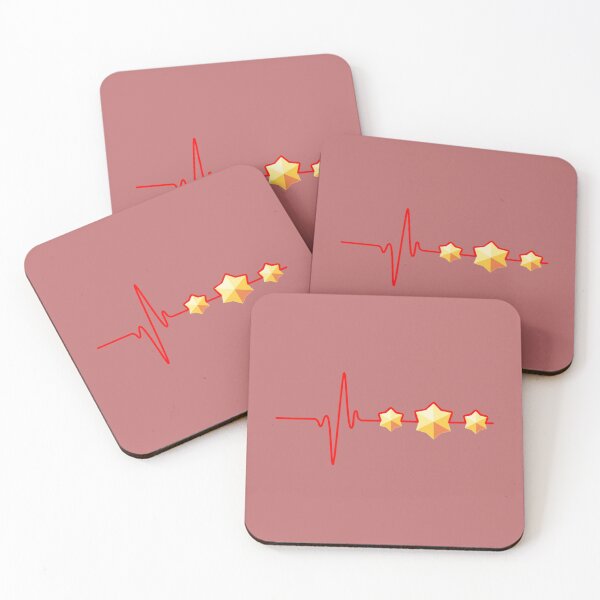 Item preview, My heart beats for B stars quote   designed and sold by SteadyGoBundle.