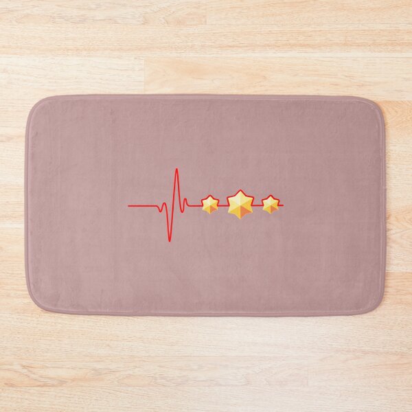 Item preview, My heart beats for B stars quote   designed and sold by SteadyGoBundle.