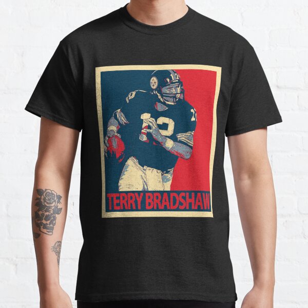 Terry Bradshaw The Blond Bomber Hall Of Fame Signature T-Shirt - TeeNavi