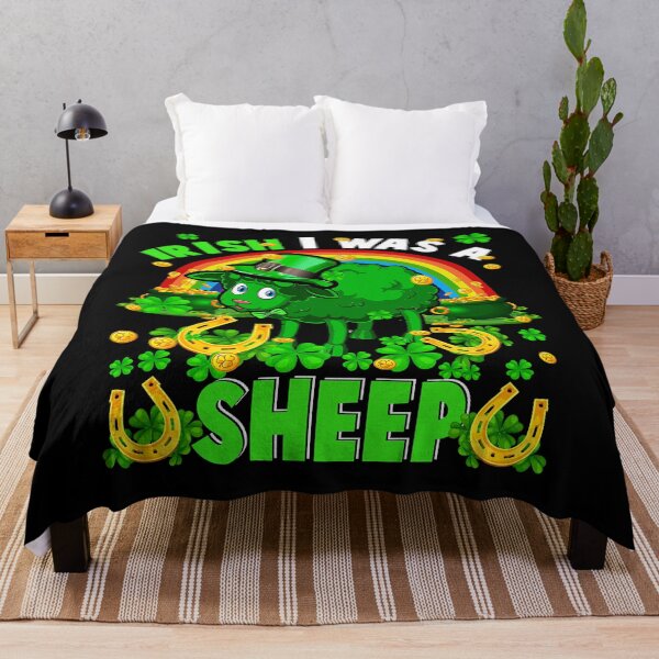 Item preview, Irish I Was A Sheep Patrick_s Day Rainbow Leprechaun Sheep designed and sold by JeffreyShultz.