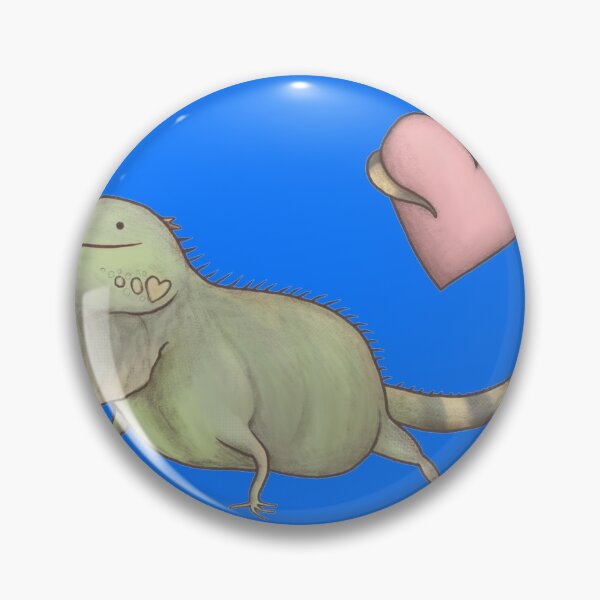 Item preview, Iguana Love You Sticker designed and sold by JulianLohs.