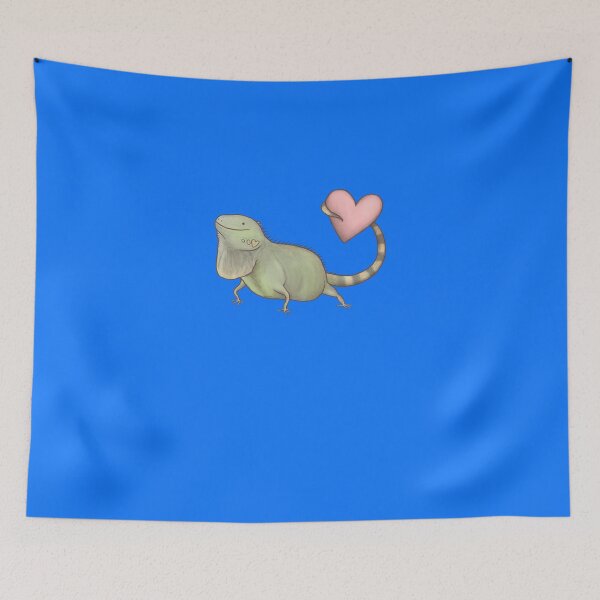 Item preview, Iguana Love You Sticker designed and sold by JulianLohs.