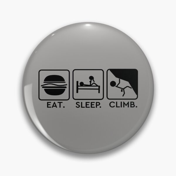 Item preview, eat sleep climb designed and sold by climbnakeed.