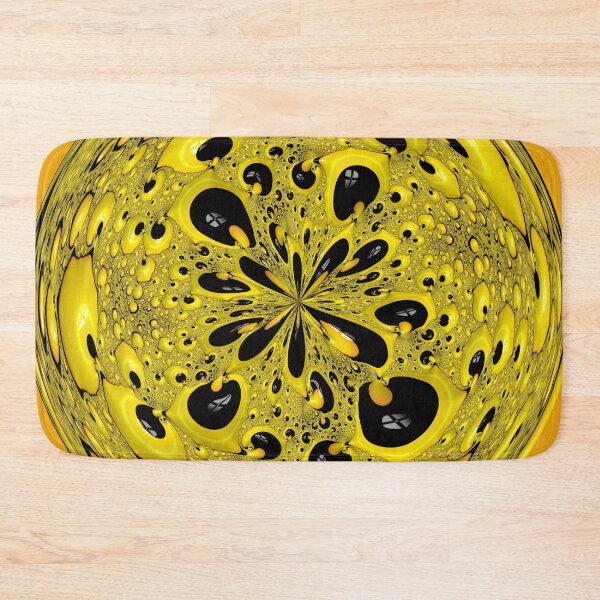 Item preview, Yellow and Black Creation Orb Three designed and sold by Elisabeth Lucas.