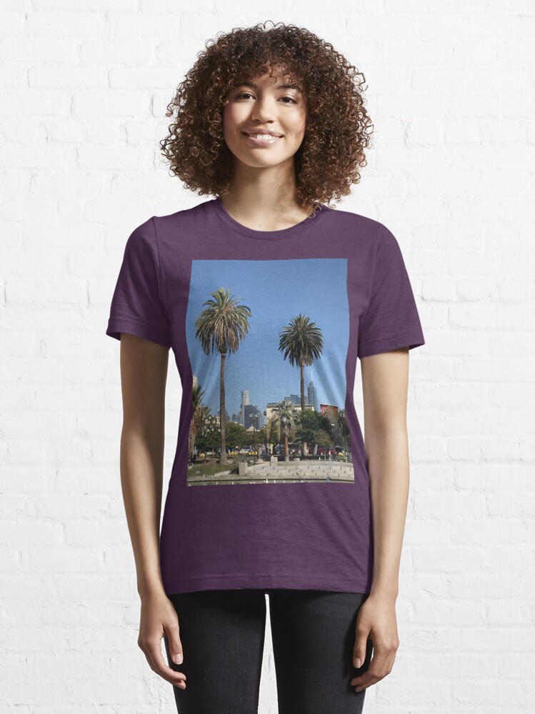 Los Angeles Shirt Los Angeles Tshirt LA Shirt Palm Trees -  Denmark