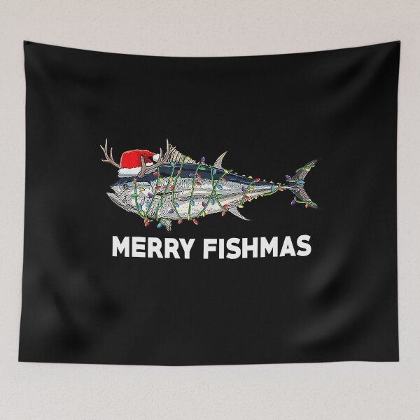 Item preview, Merry Fishmas Funny Fishing Xmas designed and sold by abbottdominic.