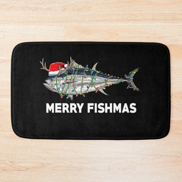 Item preview, Merry Fishmas Funny Fishing Xmas designed and sold by abbottdominic.