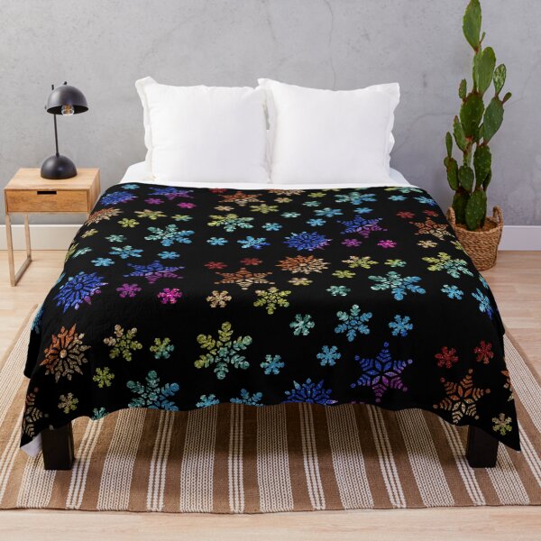 Item preview, Rainbow Glitter Snowflakes designed and sold by GL Digital Artwork .