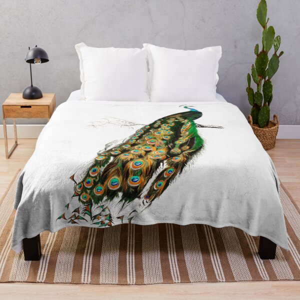 Item preview, Peacock Vintage Illustration by Charles Dessalines D' Orbigny designed and sold by Happy-Trails.