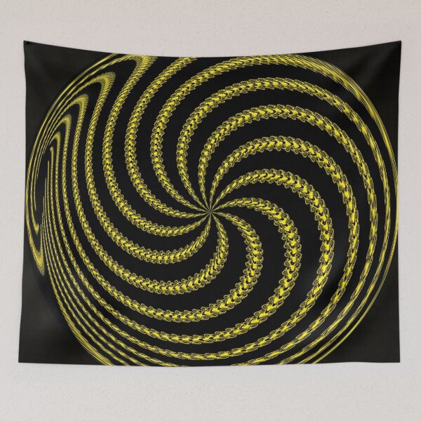 Item preview, Copy of Yellow and Black Creation Orb Three designed and sold by Elisabeth Lucas.