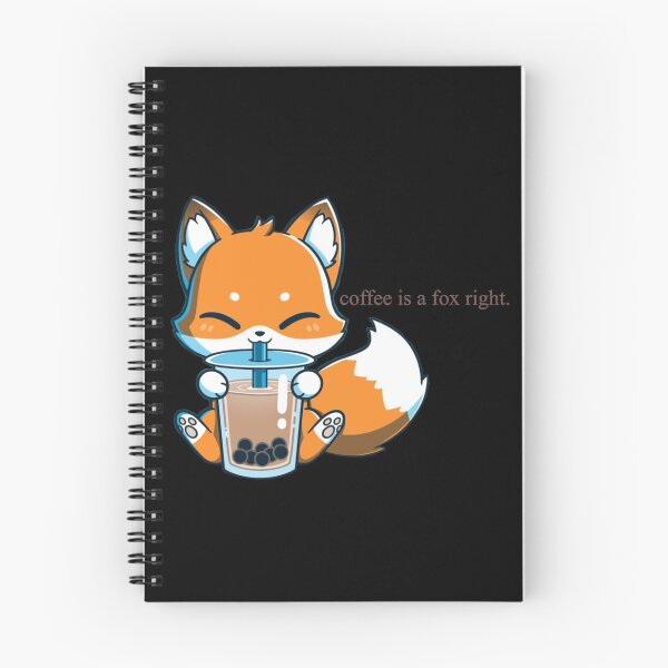 Item preview, Coffee is a fox right  designed and sold by PandaRSH.