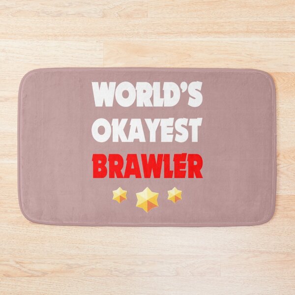 Item preview, World_s Okayest Brawler, B stars   designed and sold by SteadyGoBundle.