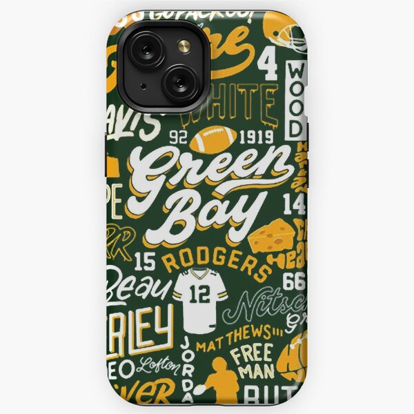 Randall Cobb GREEN BAY PACKERS OIL ART iPhone 14 Plus Case by Joe