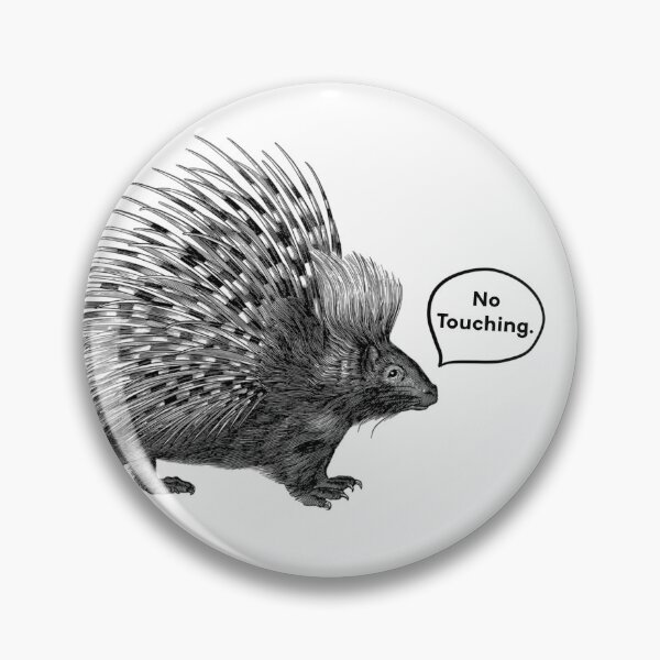 Item preview, No Touching Porcupine  designed and sold by EmyBeeDesigns.
