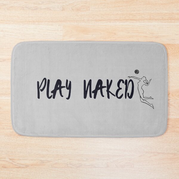 Item preview, Play naked volleyball designed and sold by climbnakeed.