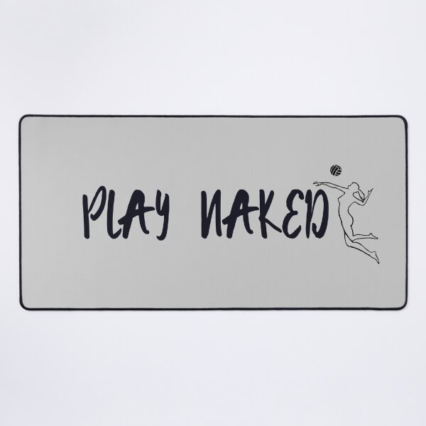Item preview, Play naked volleyball designed and sold by climbnakeed.
