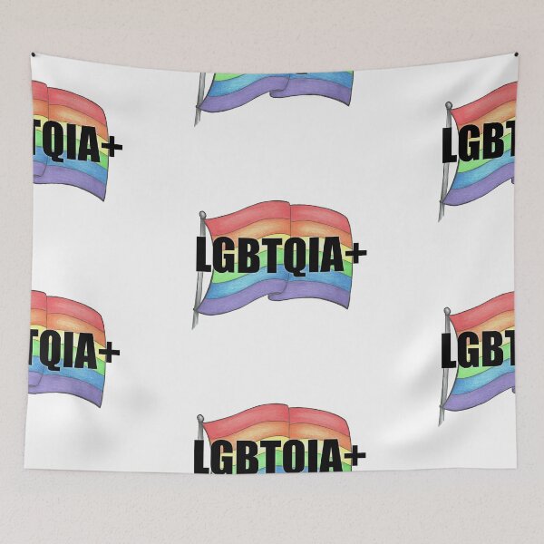Item preview, LGBTQIA+ (flag) designed and sold by EmpressEyrie.