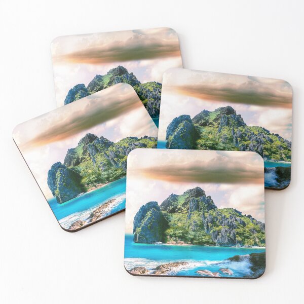 Item preview, Paradise Island designed and sold by trippylandscape.