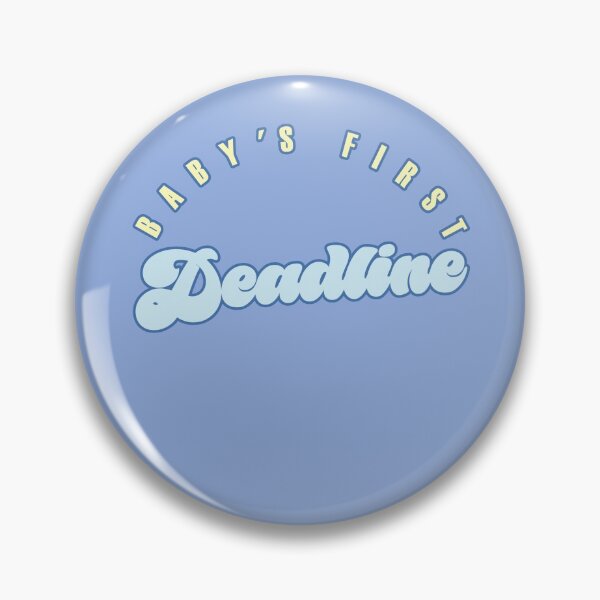 Item preview, Babys First Deadline - Blue designed and sold by Chubuter.