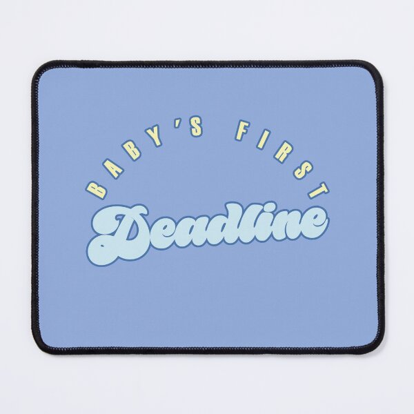 Item preview, Babys First Deadline - Blue designed and sold by Chubuter.