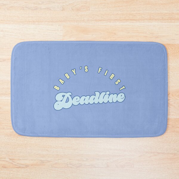 Item preview, Babys First Deadline - Blue designed and sold by Chubuter.