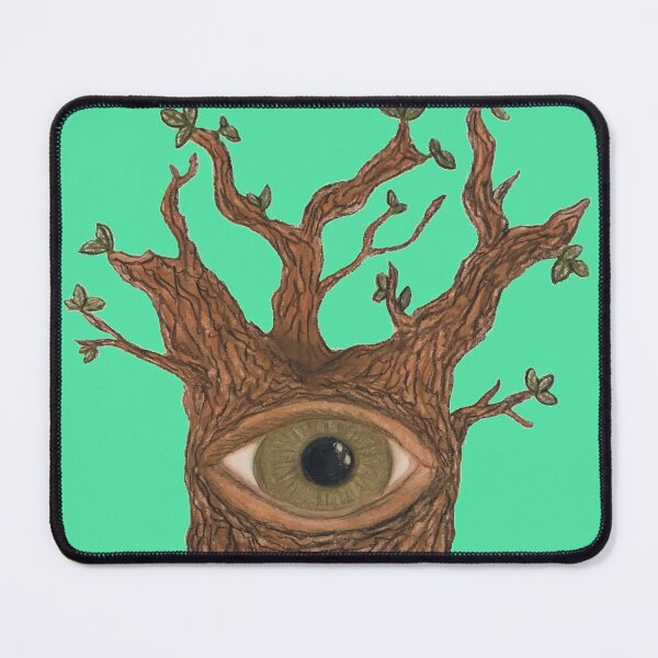 Item preview, Green Eyed Tree designed and sold by LuvbuzzArt.
