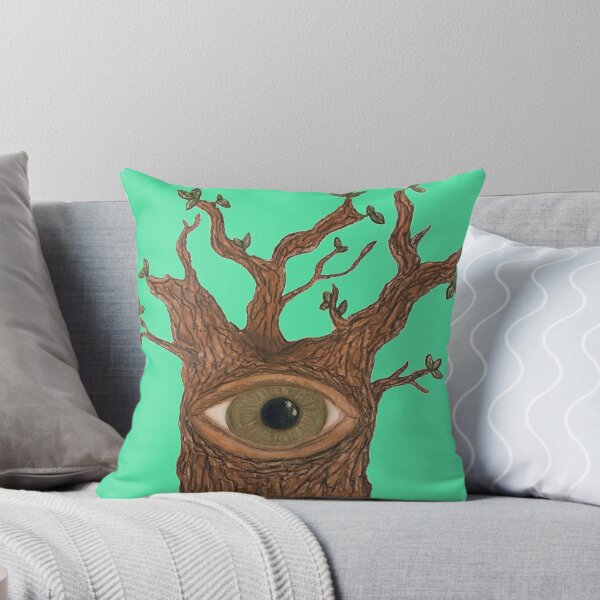 Item preview, Green Eyed Tree designed and sold by LuvbuzzArt.