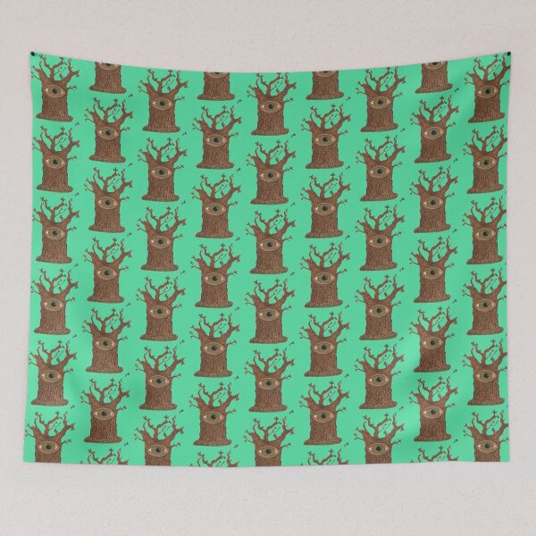 Item preview, Green Eyed Tree designed and sold by LuvbuzzArt.