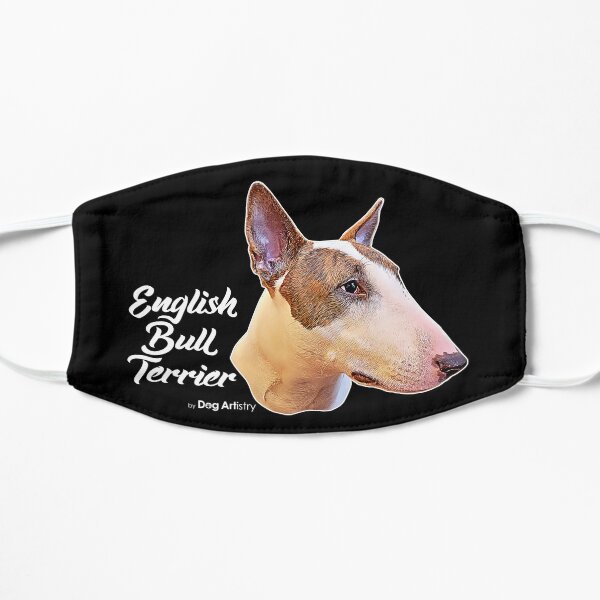 Bull Terrier Design Flat Mask