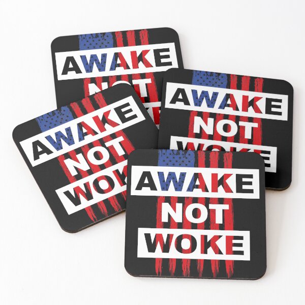 Item preview, AWAKE NOT WOKE designed and sold by SouthAndSunny.