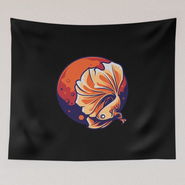 Item preview, Orange Beta Fish designed and sold by AnimalLover4eva.
