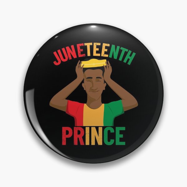 Artikelvorschau, Juneteenth Prince Afro Men's Juneteenth Boy's Juneteenth Gear entworfen und verkauft von DynamicDesign.