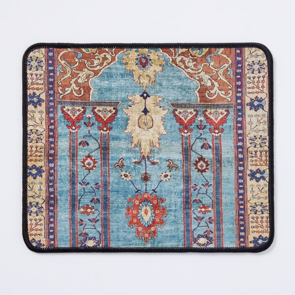 Item preview, Antique Persian Silk Rug Print designed and sold by Vicky Brago-Mitchell®.