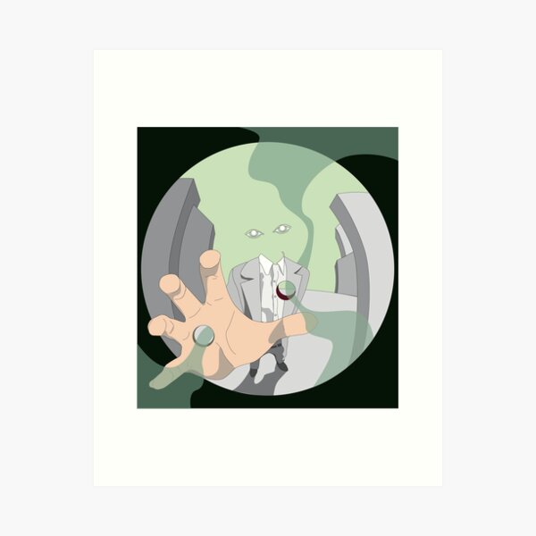 GREED Art Print
